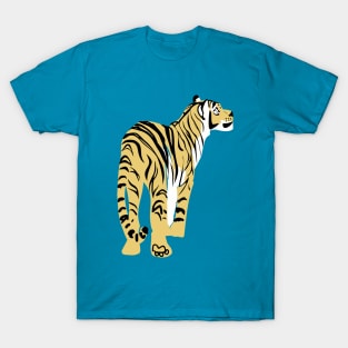 Tiger in lemon T-Shirt